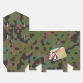 Top Secret GI Camouflage Gastgeschenk Box Geschenkschachtel (Ungefaltet)