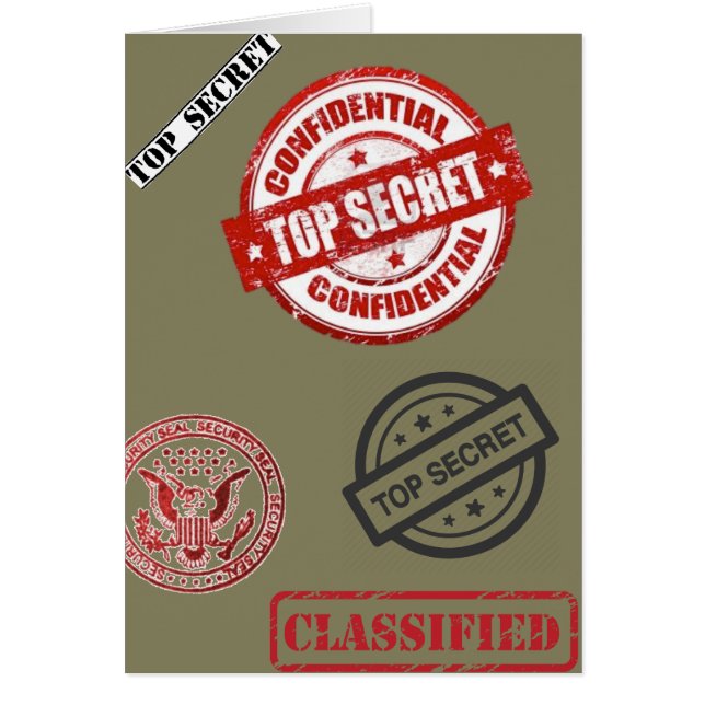 Top Secret klassifiziert (Vorne)