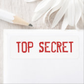 TOP SECRET LABEL (Insitu)
