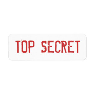 TOP SECRET LABEL