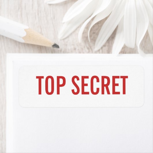 TOP SECRET LABEL (Insitu)