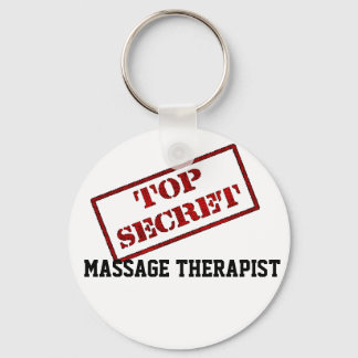 TOP SECRET MASSAGE THERAPIS SCHLÜSSELANHÄNGER