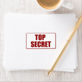 Top Secret Medium size label Adressaufkleber (Insitu)