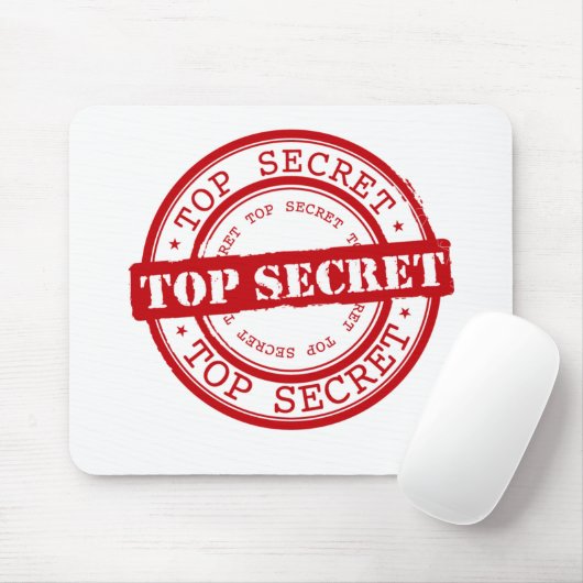 Top Secret Mousepad (Mit Mouse)