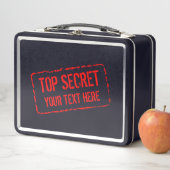 Top Secret niedliche Metal Lunch Box für Kinder (Beispiel)