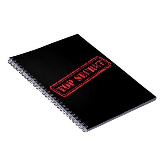 Top Secret Notebook Notizblock (Rechte Seite)