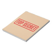 Top Secret Notizblock (Rotiert)