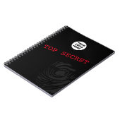 TOP SECRET NOTIZBLOCK (Linke Seite)