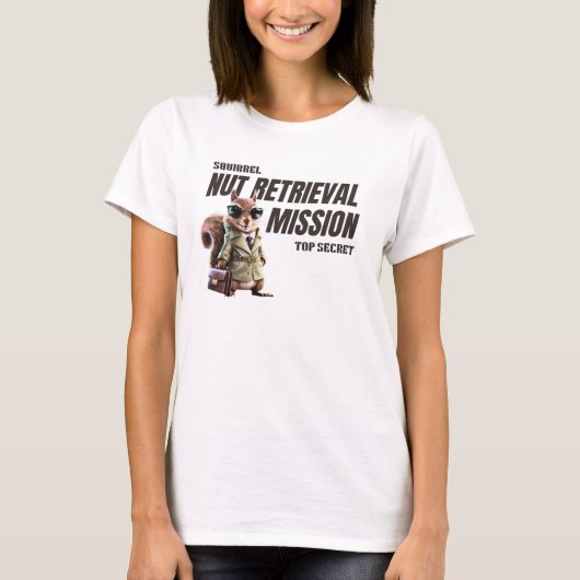 Top Secret Nut Retrieval Mission T - Shirt (Vorderseite)
