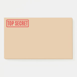 Top Secret Post-it Notes Post-it Klebezettel
