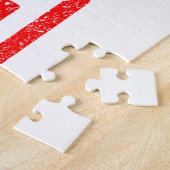Top Secret Red Rubber Briefmarke Puzzle (Seite)