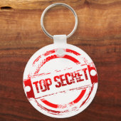 Top Secret Schlüsselanhänger (Vorderseite)