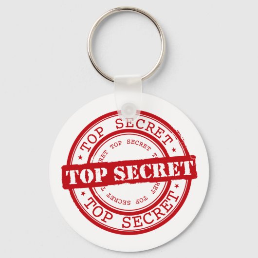 Top Secret Schlüsselanhänger (Vorderseite)