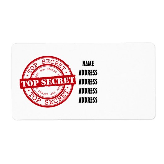 Top Secret Siegel (Vorne)