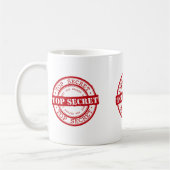 Top Secret Siegel Kaffeetasse (Links)