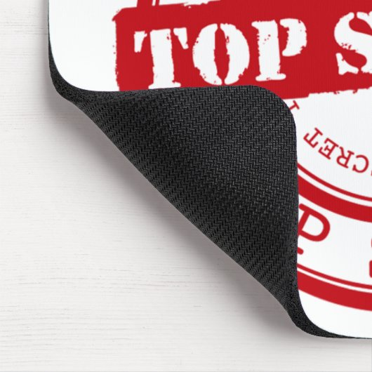 Top Secret Siegel Mousepad (Ecke)
