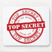 Top Secret Siegel Mousepad (Vorne)
