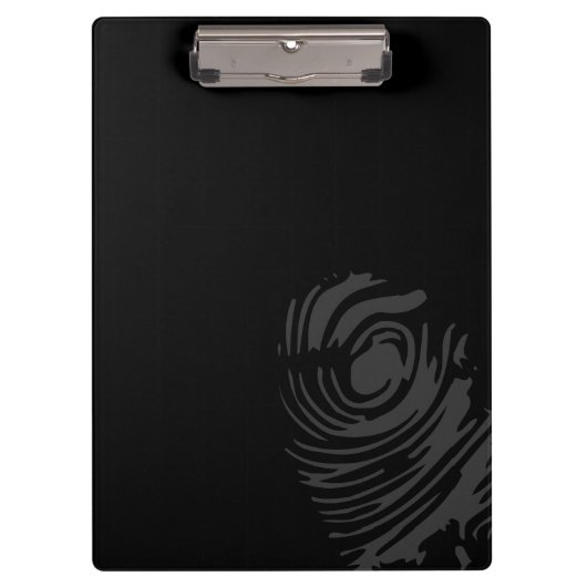 TOP SECRET Spy Themed Klemmbrett (Vorderseite)