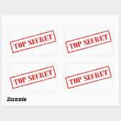 Top Secret Stickers (Blatt)