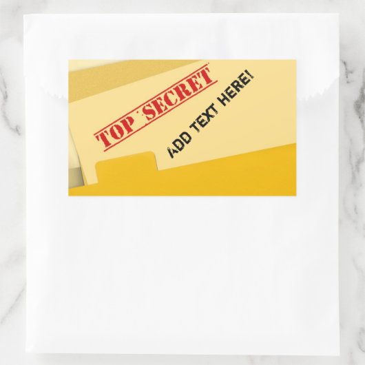 Top Secret Stickers (Tasche)