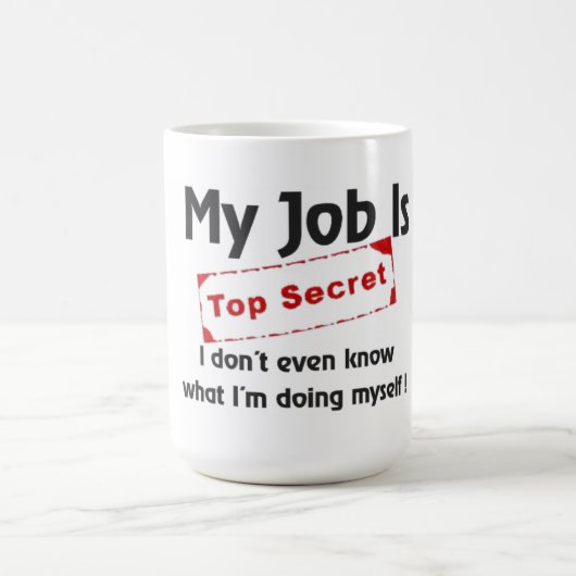 Top Secret Tasse (Mittel)