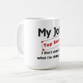 Top Secret Tasse (Vorderseite Links)