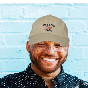 Top-Seller! Weltbester Papa bestickte Mütze Kappe