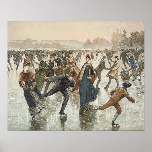 TOP Skaten Old School Poster (Vorne)