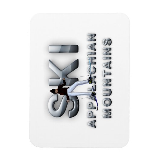 TOP Ski Appalachian Magnet (Vertikal)
