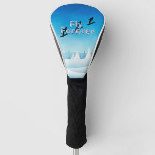 TOP Ski Fly Forever Golf Headcover
