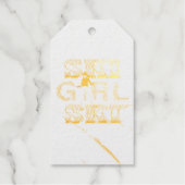 TOP Ski Girl Ski Geschenkanhänger (Vorderseite)