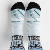 TOP Ski Girl Ski Socken (Oben)