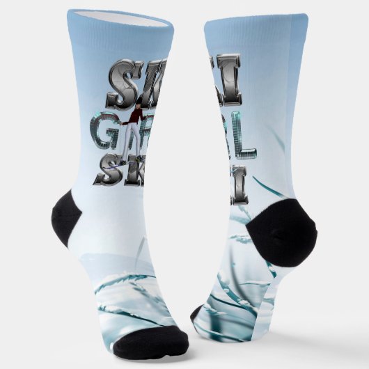 TOP Ski Girl Ski Socken (Gewinkelt)