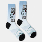 TOP Ski Girl Ski Socken (Rechts)