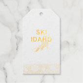 TOP Ski Idaho Geschenkanhänger (Vorderseite)