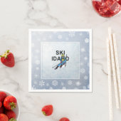 TOP Ski Idaho Serviette (Beispiel)