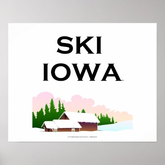 TOP Ski Iowa Poster (Vorne)