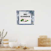 TOP Ski Kansas Poster (Küche)