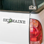 TOP Ski Maine Autoaufkleber (Auf Lkw)