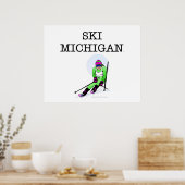 TOP Ski Michigan Poster (Küche)