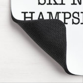 TOP Ski New Hampshire Mousepad (Ecke)