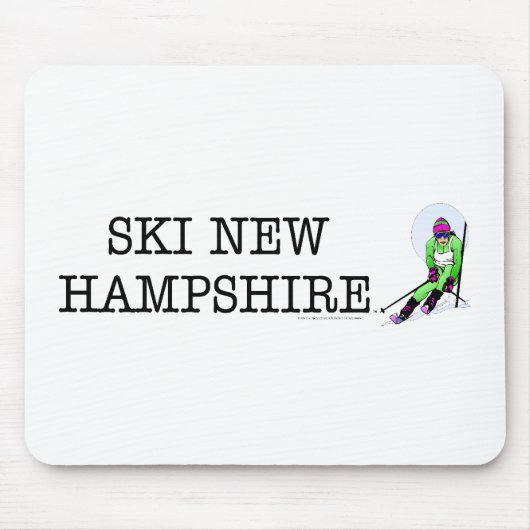 TOP Ski New Hampshire Mousepad (Vorne)
