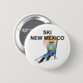 TOP Ski New Mexico Button (Vorne & Hinten)