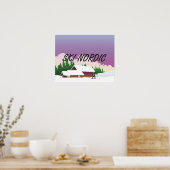 TOP Ski Nordic Poster (Küche)
