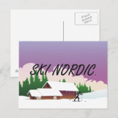 TOP Ski Nordic Postkarte (Vorne/Hinten)