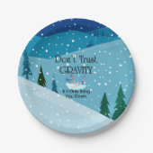 TOP Ski Spaß Pappteller (Vorderseite)