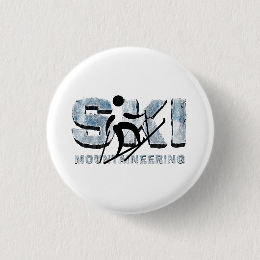 TOP Skibergsteigen T-Shirts Button (Vorderseite)