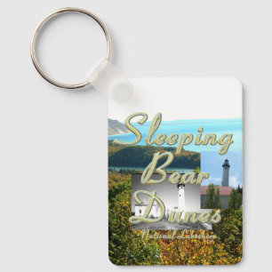 TOP Sleeping Bear Dunes Keychain Schlüsselanhänger
