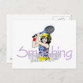 TOP Smashing Postkarte (Vorne/Hinten)