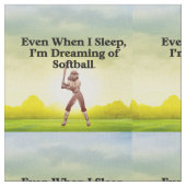 TOP Softball Dreams Stoff (Nahaufnahme)